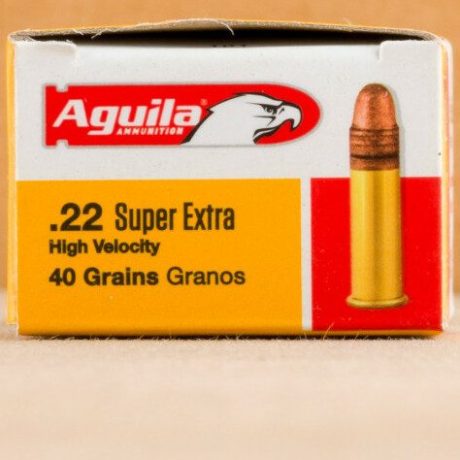 22 LR AGUILA SUPER EXTRA 40 GRAIN CPRN