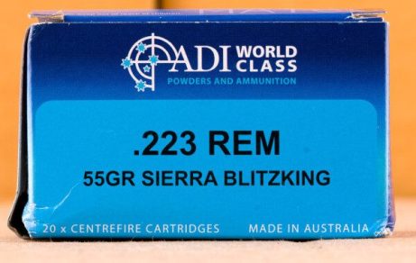 223 REM ADI WORLD CLASS 55 GRAIN BLITZKING