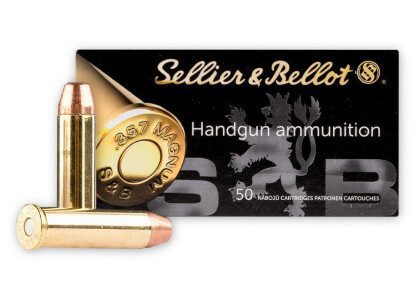 357 MAGNUM Ammo Sellier & Bellot