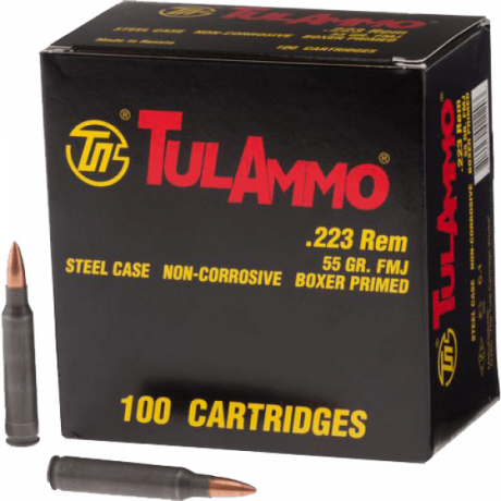 5.56 NATO 55 GR FMJ 1000 Round Case