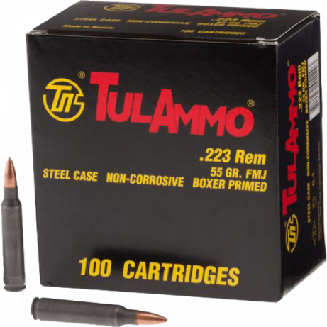 5.56 NATO 55 GR FMJ 1000 Round Case