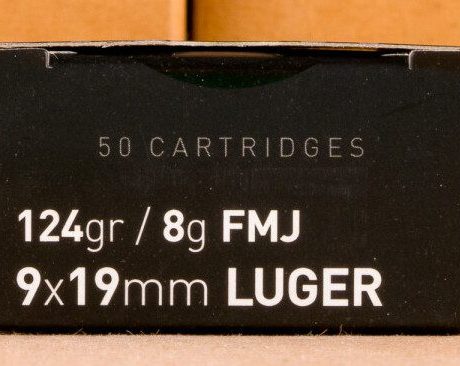 9MM IGMAN 124 GRAIN FMJ