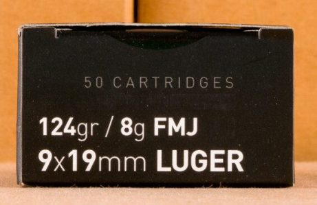 9MM IGMAN 124 GRAIN FMJ