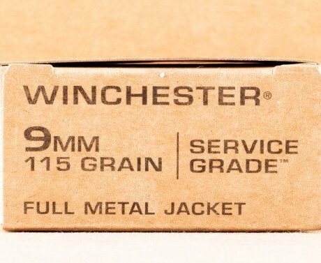 9MM WINCHESTER SERVICE GRADE 115 GRAIN FMJ